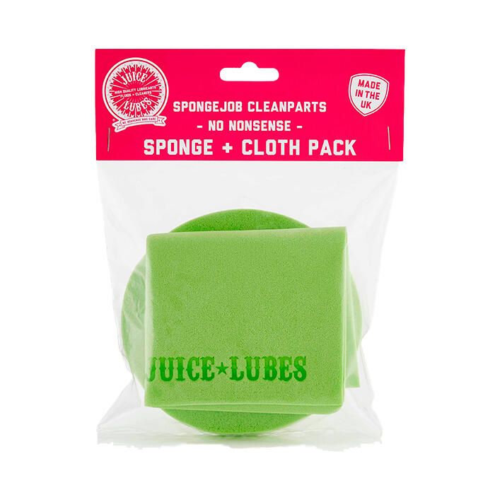 Губка Juice Lubes Sponge + Cloth Pack