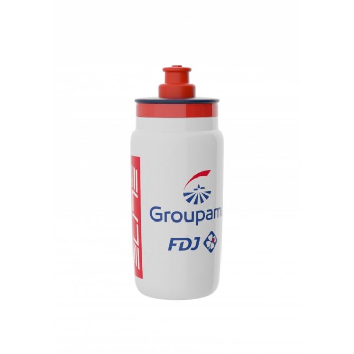 Фляга ELITE FLY FDJ GROUPAMA White Red 550ml