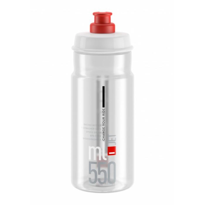 Фляга ELITE JET Transparent Red 550ml