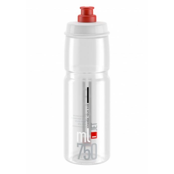 Фляга ELITE JET Transparent Red 750ml