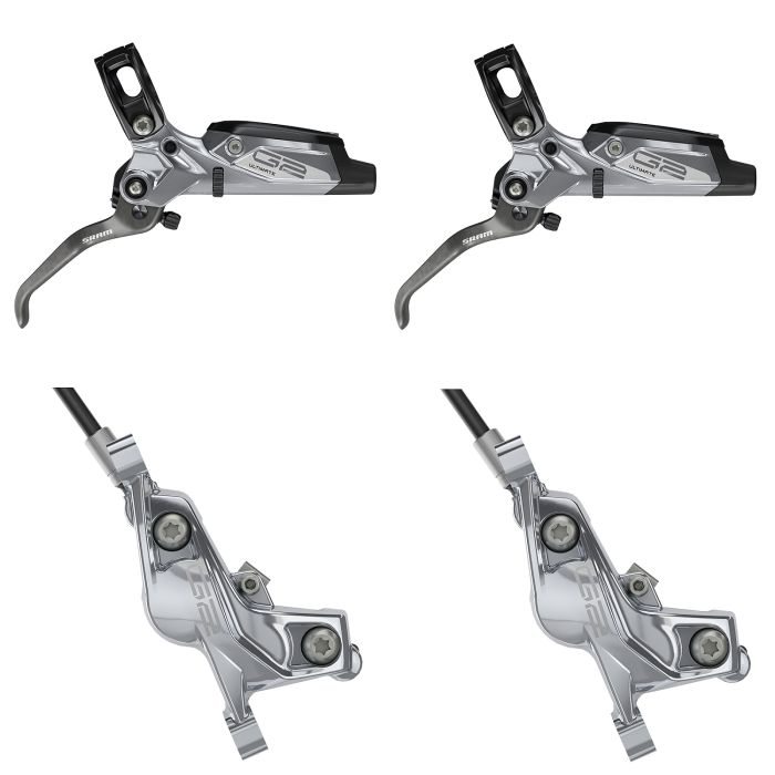 Гальма SRAM G2 Ultimate, Carbon Lever, Ti Hardware, Reach,SwingLink, Contact, Grey Front 950mm Hose (includes MMX Clamp, Rotor/Bracket sold separately) A2