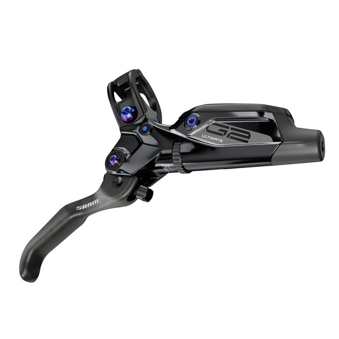 Гальма SRAM G2 Ultimate, Carbon Lever, Rainbow Hardware, Reach, SwingLink, Contact, Gloss Black Front 950mm Hose (includes MMX Clamp, Rotor/Bracket sold separately) A2