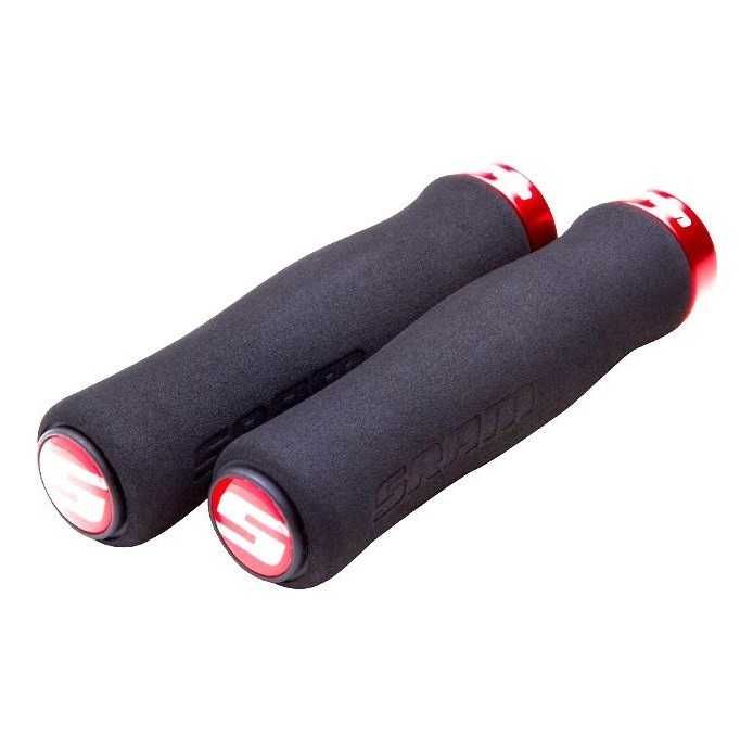 Грипсы SRAM LOCKING GRIPS FOAM CONT 129 BLK/RED