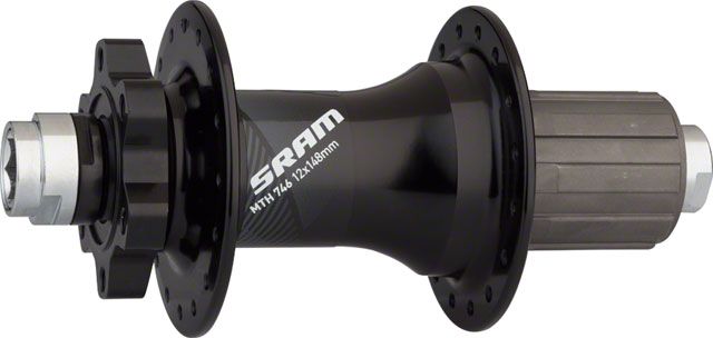 Втулка SRAM 746 Задня 6-болт Disc 32отв. 12x142mm Through Black SRAM Driver Body (9/10/11шв)