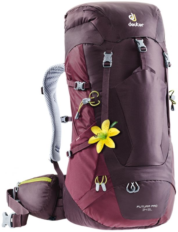 Рюкзак DEUTER Futura PRO 34 SL колір 5525 aubergine-maron