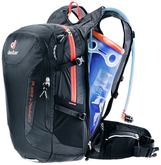 Рюкзак DEUTER Compact EXP 12 колір 7000 black