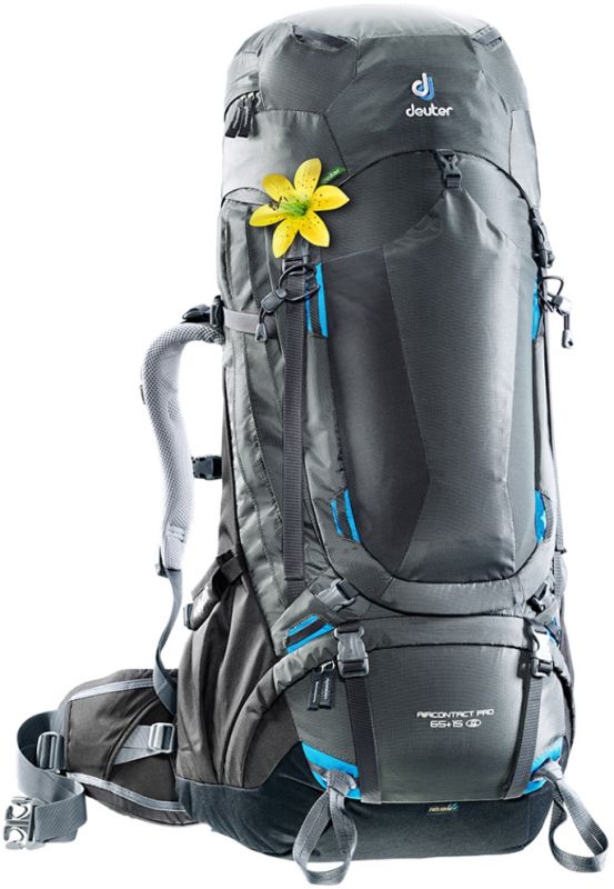 Рюкзак DEUTER Aircontact PRO 65+15 SL колір 4701 graphit-black