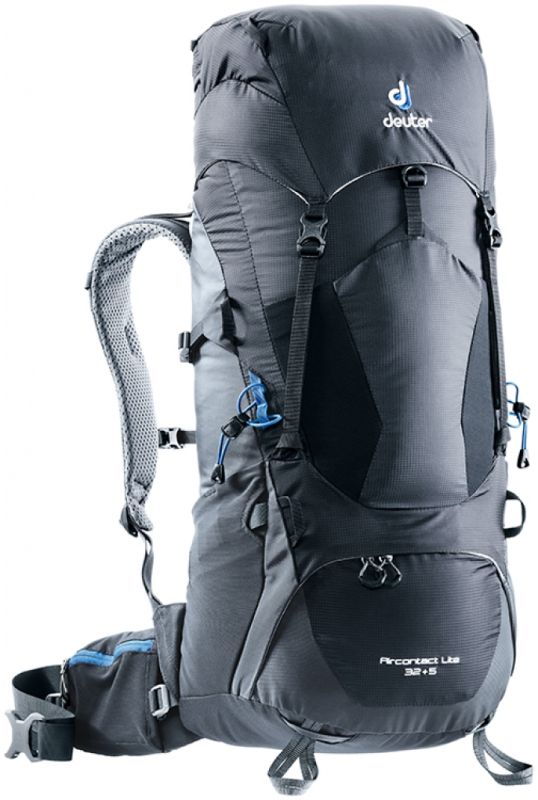 Рюкзак DEUTER Aircontact Lite 32+5 колір 7403 black-graphite