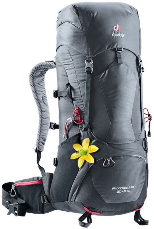 Рюкзак DEUTER Aircontact Lite 30+5 SL колір 4701 graphite-black