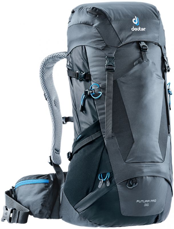 Рюкзак DEUTER Futura PRO 36 колір 4701 graphite-black