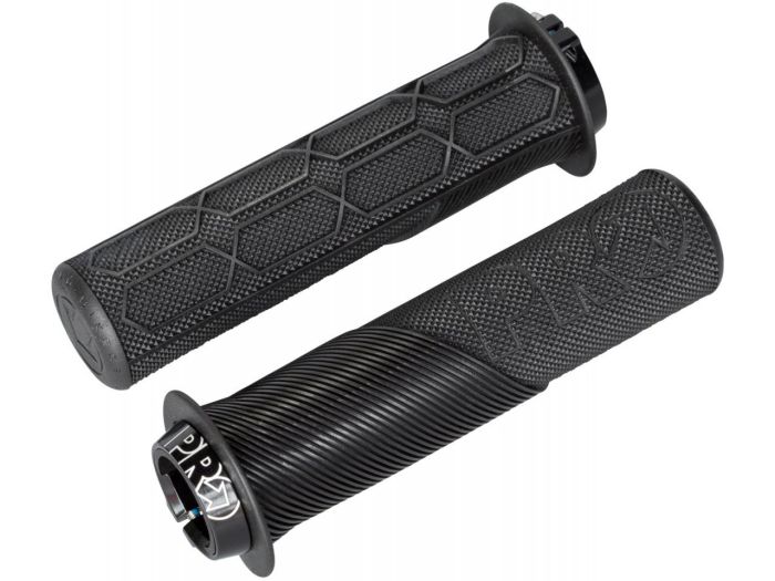 Гріпси PRO Lock on Trail з захистом 132mm/32mm, чорні