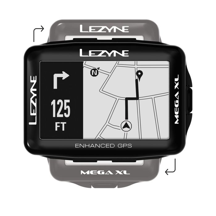 GPS компьютер Lezyne MEGA XL GPS HR/ProSC LOADED Чорний Y14