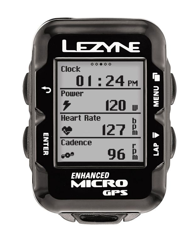 GPS компьютер Lezyne MICRO GPS HR LOADED Чорний Y11