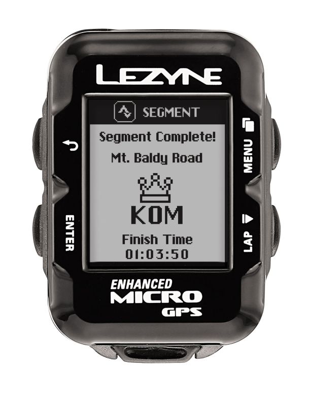 GPS компьютер Lezyne MICRO GPS HR LOADED Чорний Y11