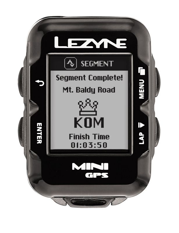 GPS компьютер Lezyne MINI GPS HR LOADED Чорний Y13