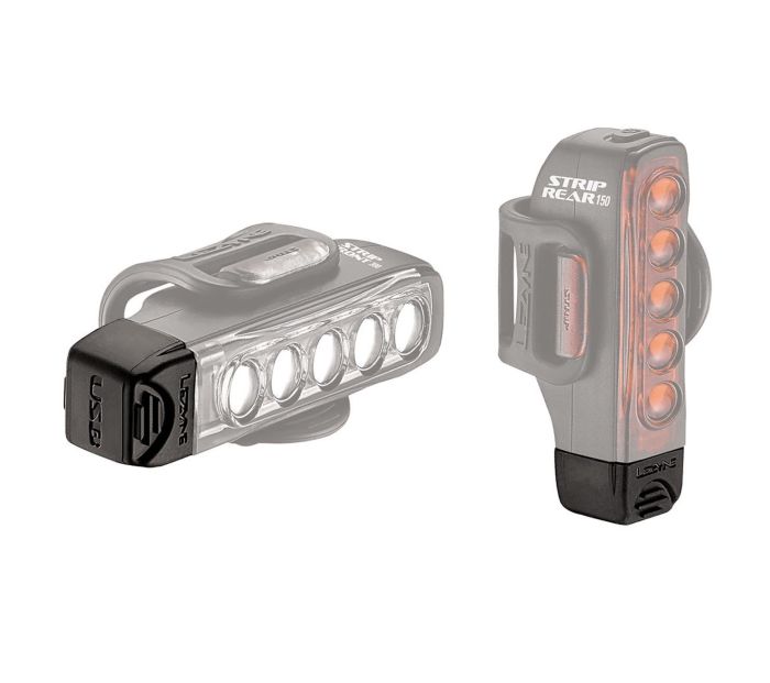 Заглушка USB штекера Lezyne END PLUG - STRIP DRIVE F/R Чорний Y9-Y13