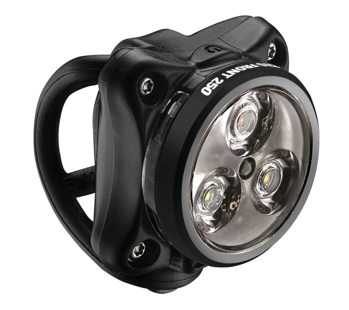 Переднє світло Lezyne ZECTO DRIVE FRONT LIGHT Чорний 250 люменів Y13