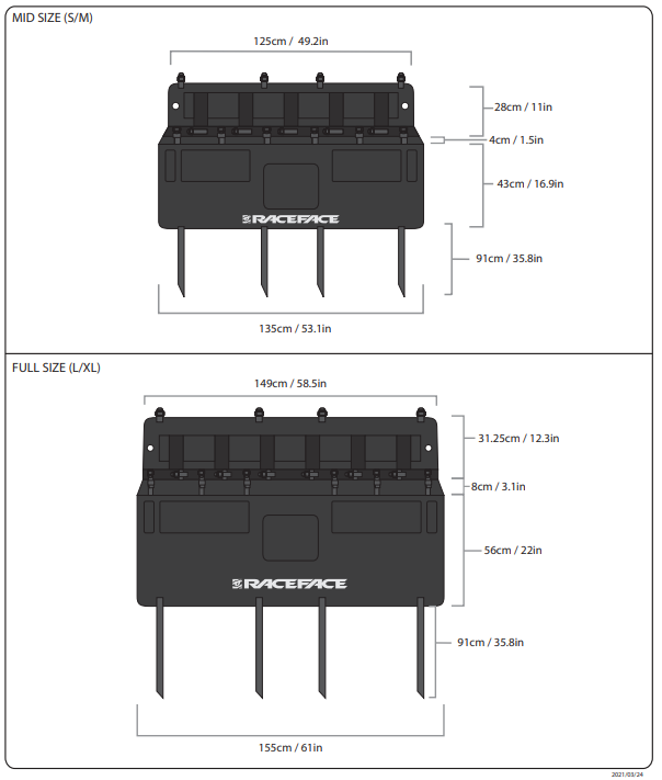 Накидка на пікап RACE FACE T2 Tailgate Pad-Olive-Full