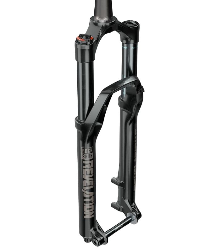 Вилка RockShox Revelation RC - Crown 27.5" Boost™ 15x110 160mm Black Alum Str Tpr 46offset DebonAir (includes Fender,2 Btm Tokens, Star nut & Maxle Stealth) A3