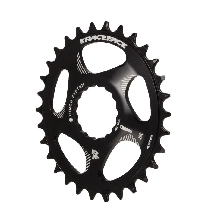 Зірка RaceFace CHAINRING,CINCH,DM,OVAL,30T,BLK,10-12S