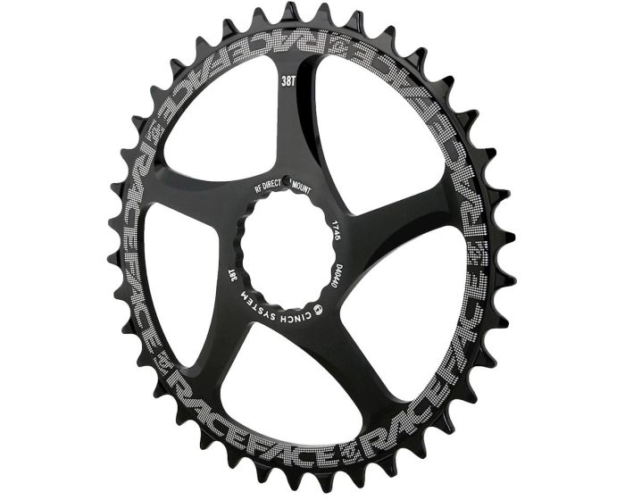 Зiрка RF CHAINRING,CINCH,DM,38T,BLK,10-12S