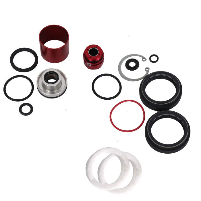 Сервісний набір RockShox 200 HOUR/1 YEAR SERVICE KIT (INCLUDES DUST SEALS, FOAM RINGS, O-RING SEALS, CHGR2 DAMPER SEALHEAD, DEBONAIR (SILVER) SEALHEAD - ZEB SELECT+/ULTIMATE A1 (2021)