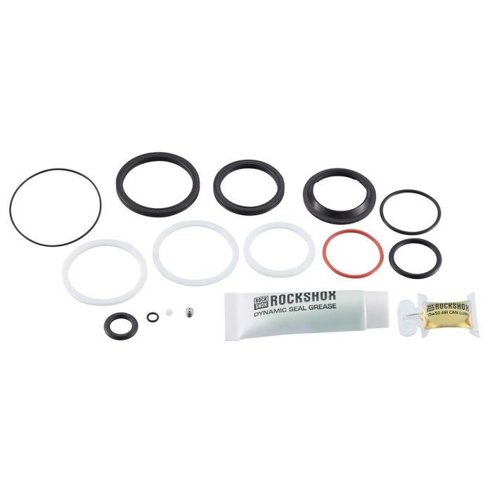 Сервісний набір RockShox 200 HOUR/1 YEAR SERVICE KIT (INCLUDES AIR CAN SEALS, PISTON SEAL, GLIDE RINGS, IFP SEALS, SEAL GREASE/OIL) - SUPER DELUXE THRUSHAFT C1 - TREK (2021)