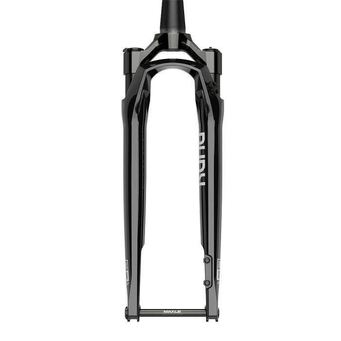 Вилка RockShox RUDY Ultimate Race Day - Crown 700c 12x100 40mm Gloss Black 45offset Tapered SoloAir (includes Fender, Star nut, Maxle Stealth) A1