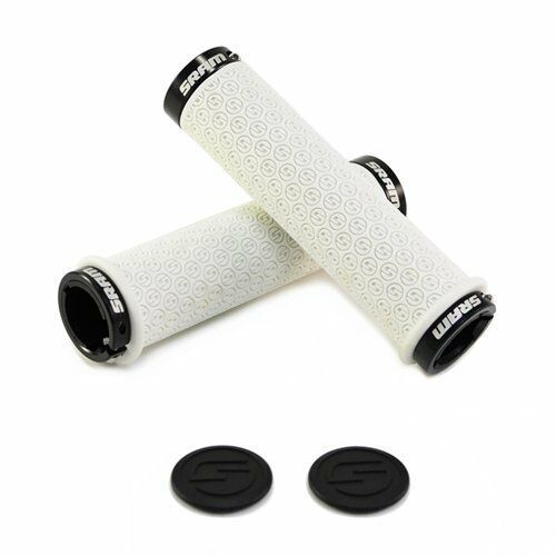 Грипсы LOCKING GRIPS DH SRAM SILICONE WHITE