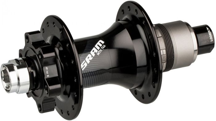 Втулка SRAM 746 Задня 6-болт Disc 32отв. 12x142mm Through Black SRAM Driver Body (9/10/11шв)