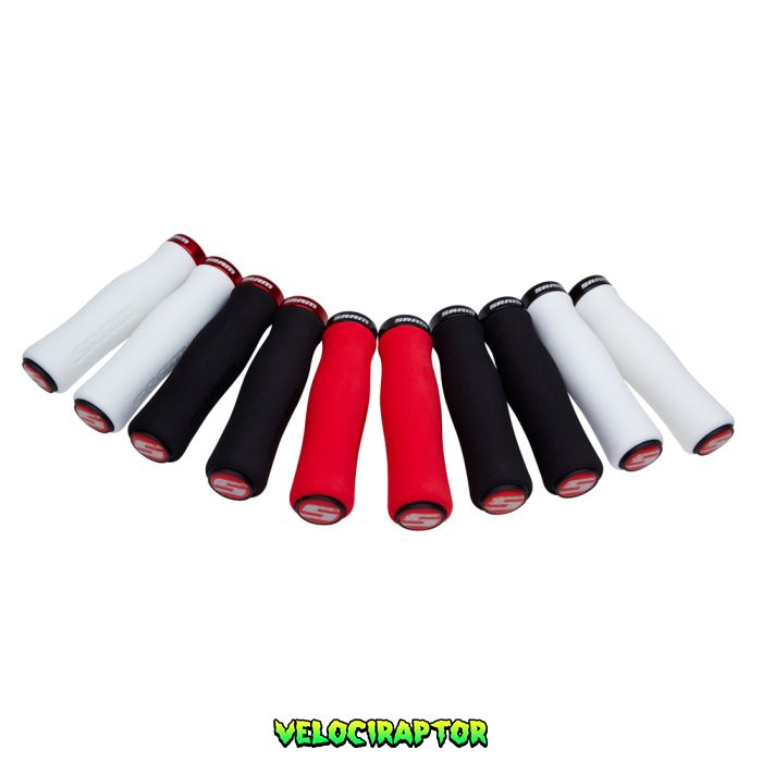 Гріпси SRAM Locking Grips Contour Foam 129mm Black with Single Black Clamp and End Plugs