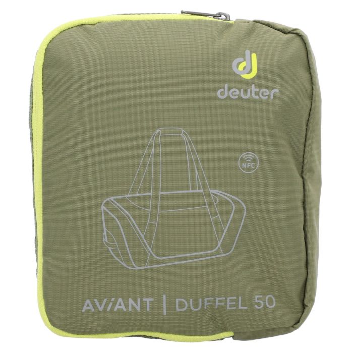 Сумка DEUTER Aviant Duffel 50 колір 2243 khaki-ivy