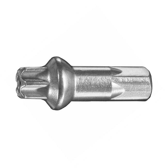 Ніпелі DT Swiss латунні Squorx Pro Head Brass 2.0 x 15 mm Сірий 100шт