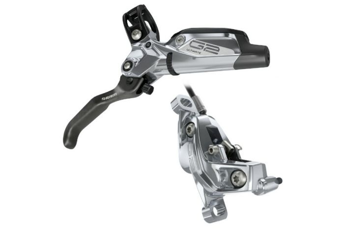 Гальма SRAM G2 Ultimate, Carbon Lever, Ti Hardware, Reach,SwingLink, Contact, Grey Front 950mm Hose (includes MMX Clamp, Rotor/Bracket sold separately) A2