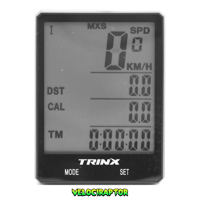 Велокомп'ютер бездротовий Trinx MB04 2,8"
