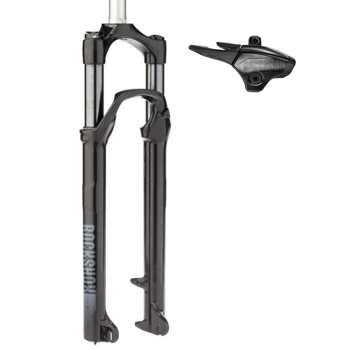 Вилка RockShox Recon Silver RL - Remote 29" 9QR 100mm Black Alum Str 1 1/8 51offset Solo Air (includes, Star nut & Right OneLoc Remote) D1