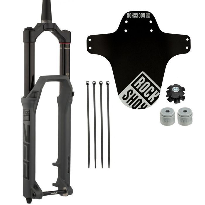 Вилка RockShox ZEB Ultimate Charger 2.1 RC2 - Crown 27.5" Boost™ 15x110 170mm Grey Alum Str Tpr 44offset DebonAir (includes Fender,2 Btm Tokens, Star nut & Maxle Stealth) A1