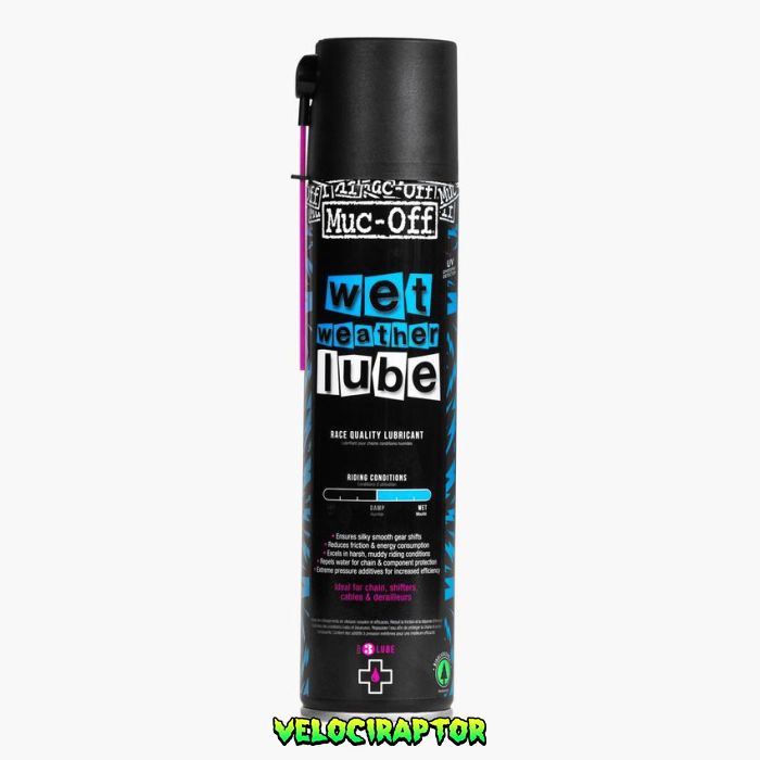 мастило для ланцюга MUC-OFF WET 400ml спрей