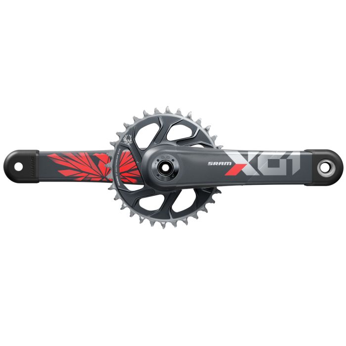 Шатуни SRAM set X01 Eagle Boost 148 DUB 12s 175 w Direct Mount 32T X-SYNC 2 Chainring Lunar Oxy (DUB Cups/Bearings not included) C2