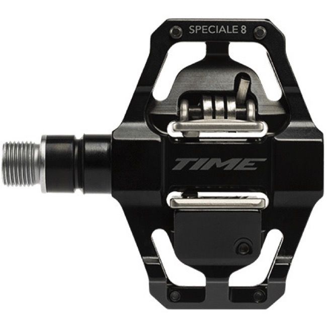 Педалі контактні TIME Speciale 8 Enduro pedal, including ATAC cleats, Black