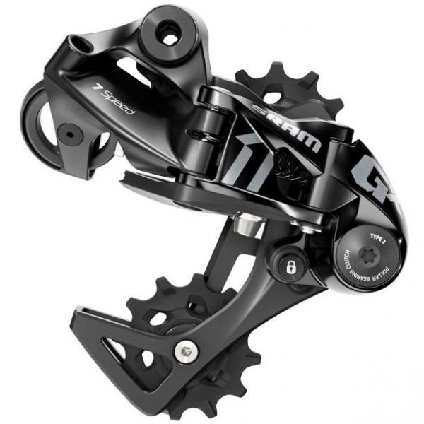 Задній Перемикач SRAM GXDH 7шв Medium Cage Black