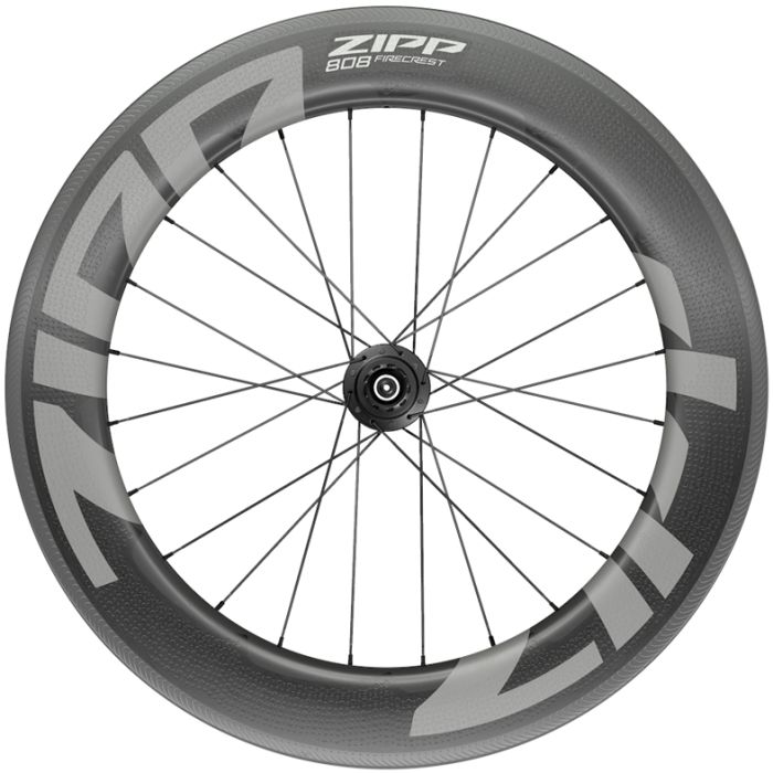 Колесо ZIPP 808 Firecrest Carbon Tubeless Rim Brake 700c Rear 24Spokes SRКолесо ZIPP 10/11sp Quick Release Standard Graphic A1