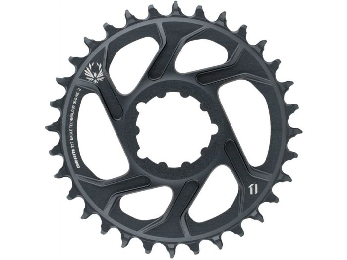 Зірка SRAM X-SYNC 2 32T Direct Mount 6mm Offset Eagle Lunar Grey